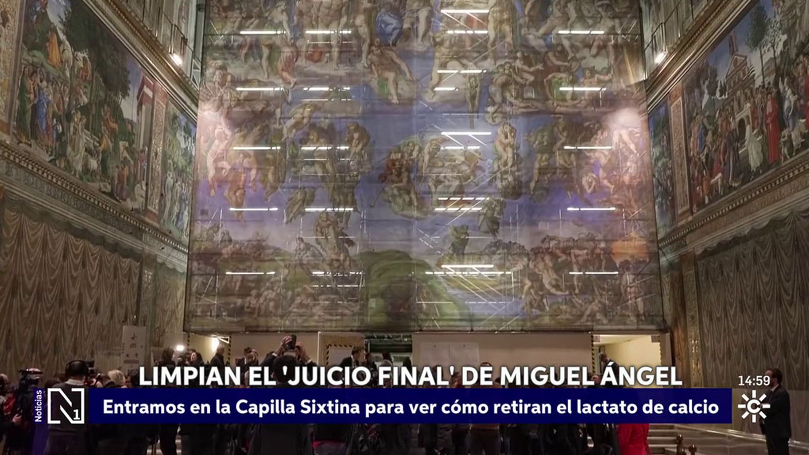 pintura capilla sixtina