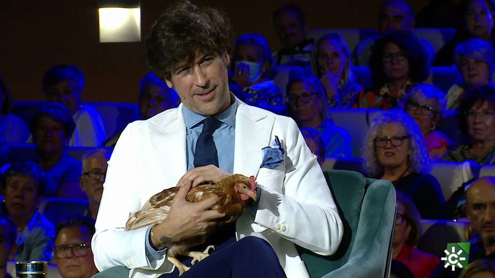 Mari Valme, la gallina de Manuel Lombo