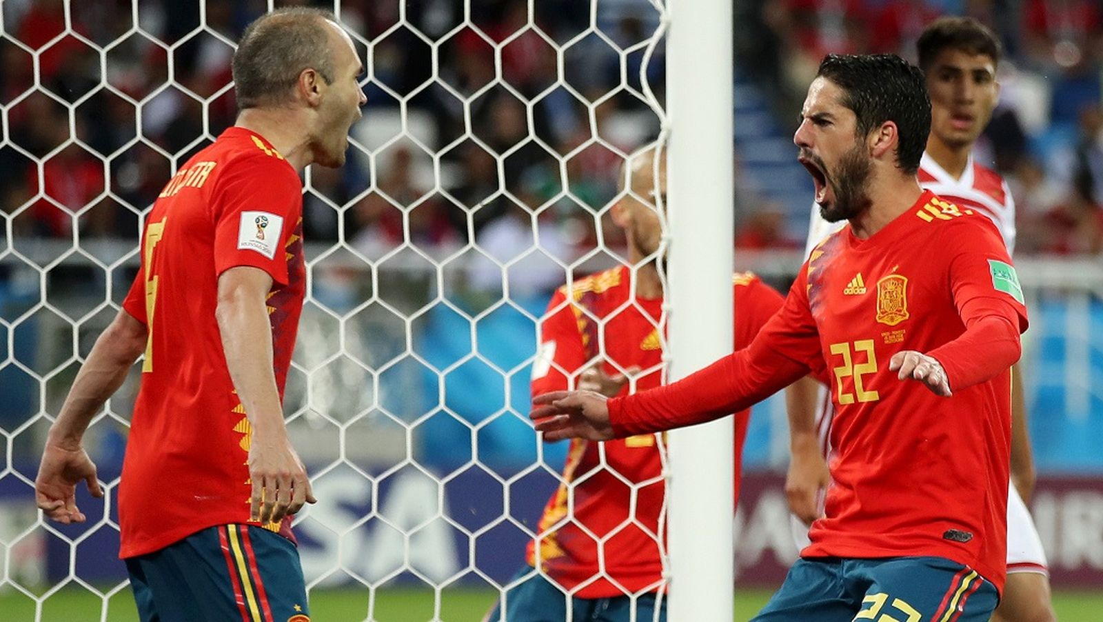 Isco Iniesta gol España 1024