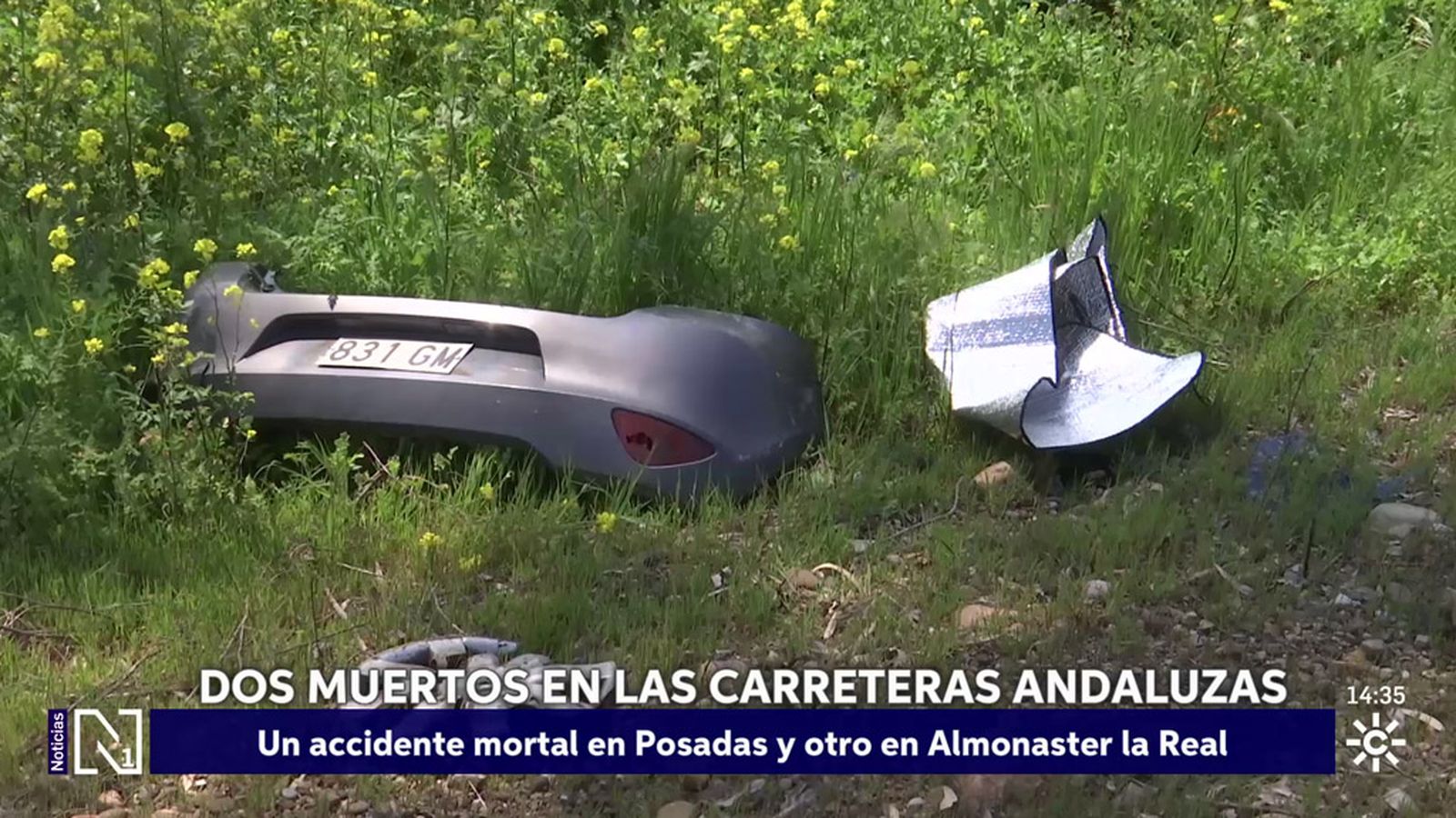Un fallecido y cuatro heridos al salirse de la vía el turismo en el que viajaban en Posadas