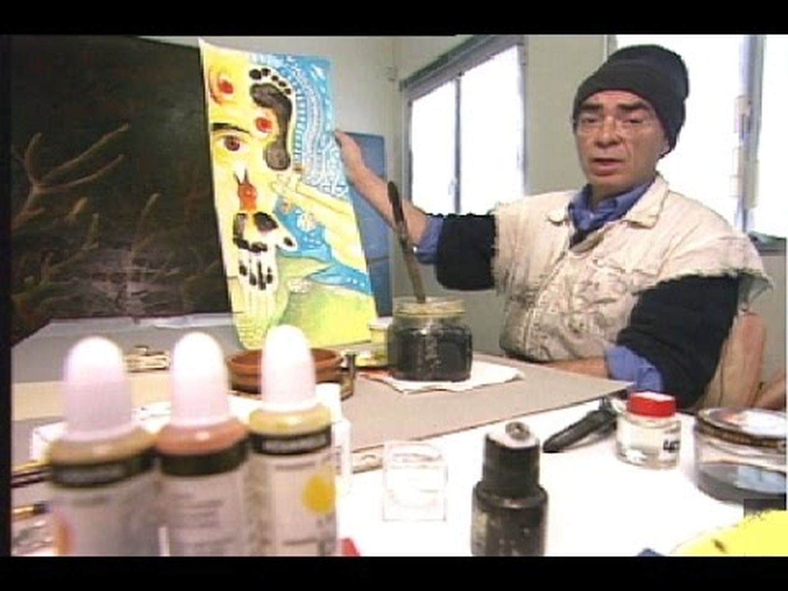 El Hortelano, pintor de la Movida madrileña