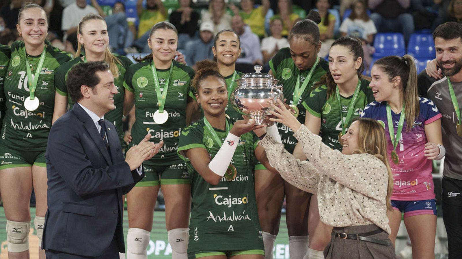 Título Copa de la Reina Fundación Cajasol Andalucía voleibol