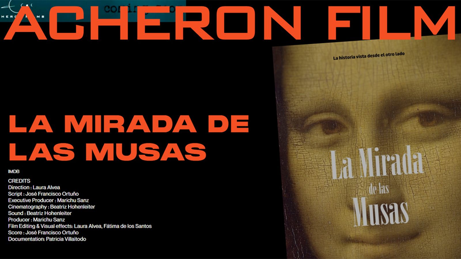 Comunicación Cine La mirada de las musas