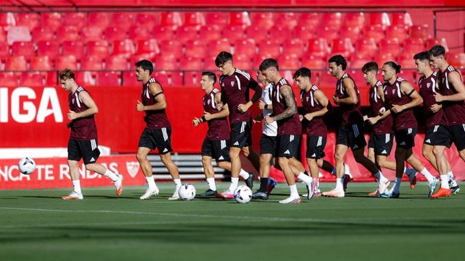 Luis García Plaza cree que el Sevilla tiene "gen competitivo"