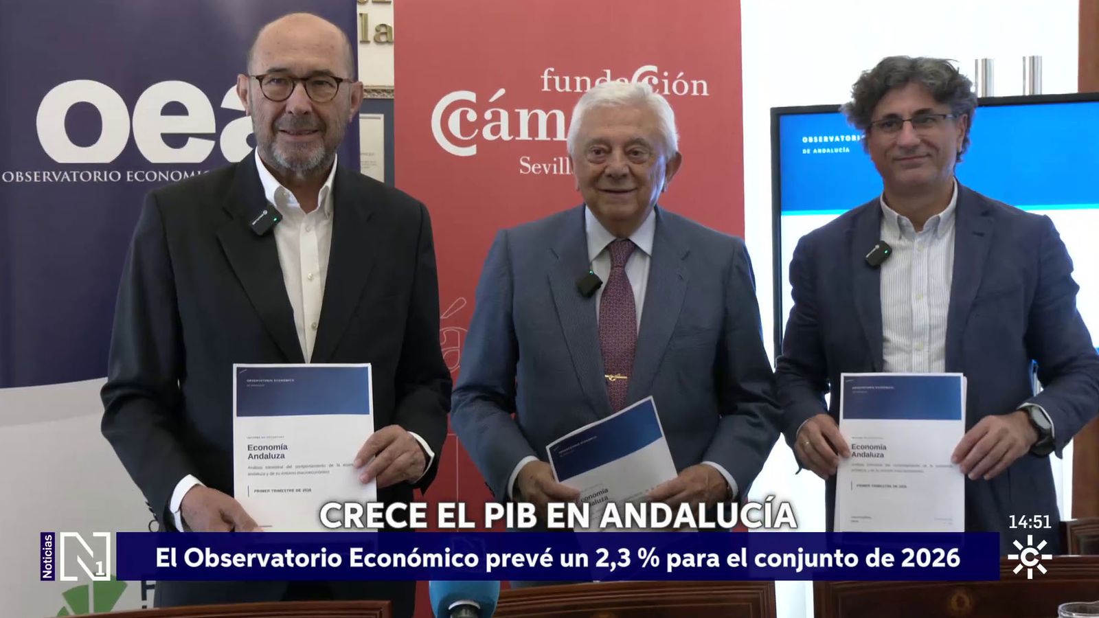 El Observatorio Económico de Andalucía revisa al alza el crecimiento de 2026