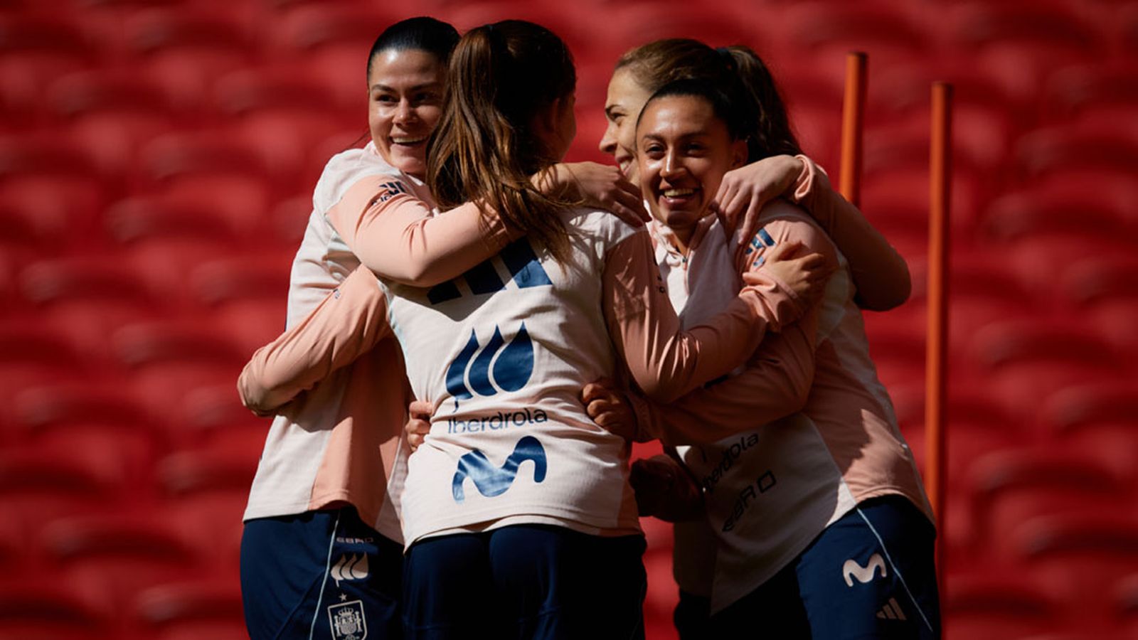 selección femenina de fútbol entrenamiento