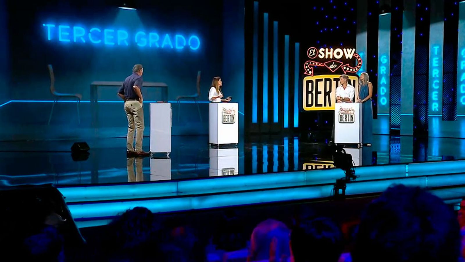 Laura Sánchez y Manuel Escribano salen indemnes de un interrogatorio de 'Tercer grado'