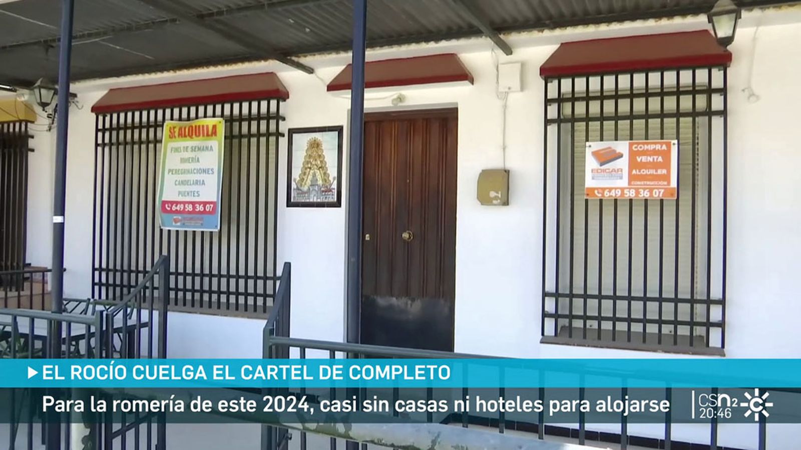 El Rocío cuelga el cartel de completo