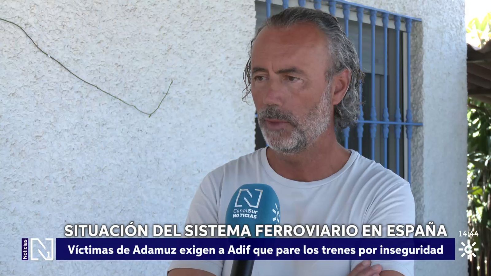Victimas de Adamuz piden que se paralice el tráfico ferroviario