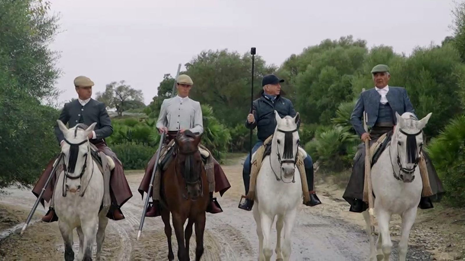Los caballos anglo árabes de Torrealta son el alma del manejo del toro bravo