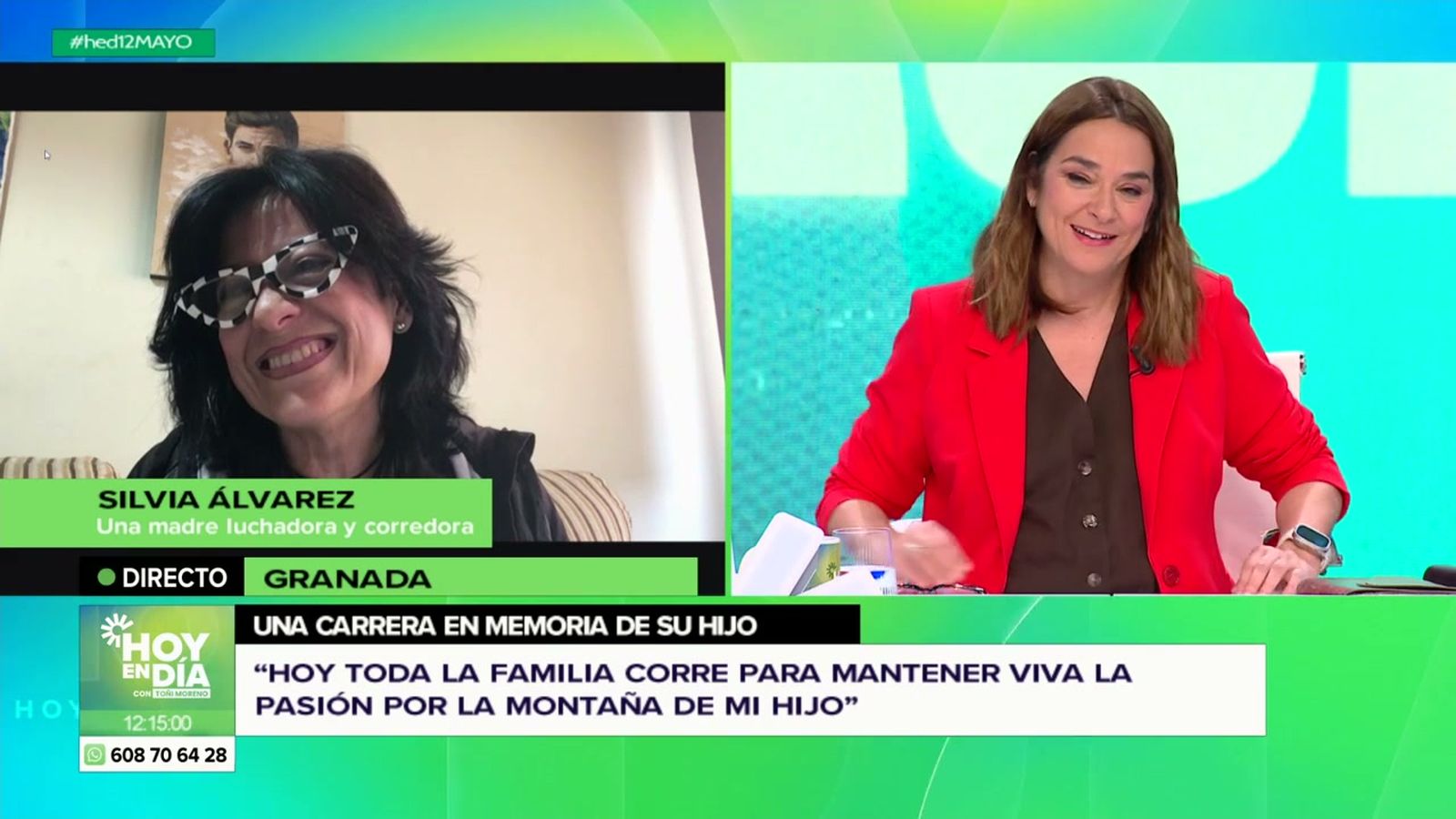 Silvia corre los 101 kilómetros de la ultra de Sierra Nevada con el dorsal de su hijo fallecido