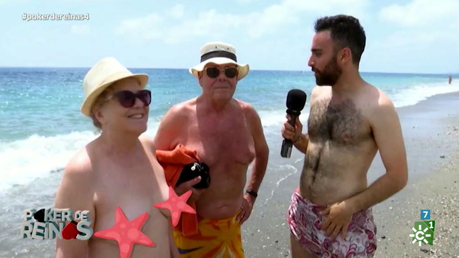 Póker de reinas nudistas