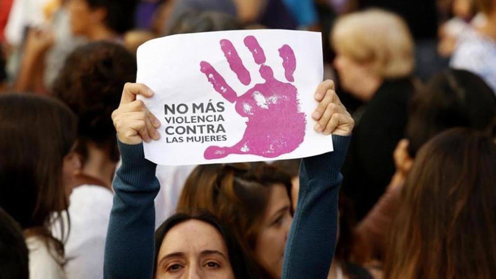 No a la violencia de genero manifestacion