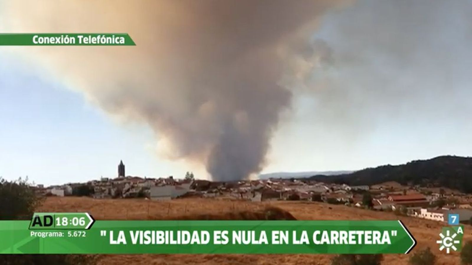 incendio Almonaster tapa AD