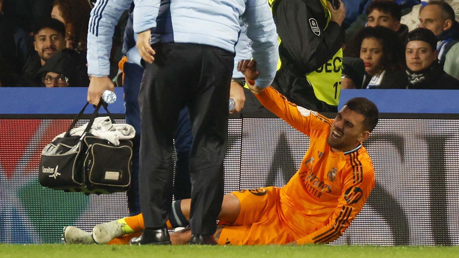 Ceballos lesionado