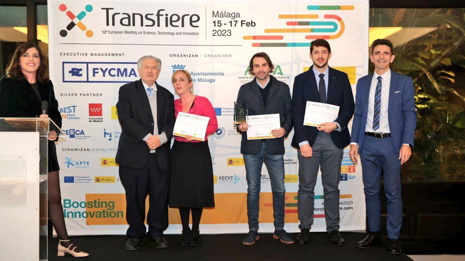 Premio Transfiere para Javier Oliva