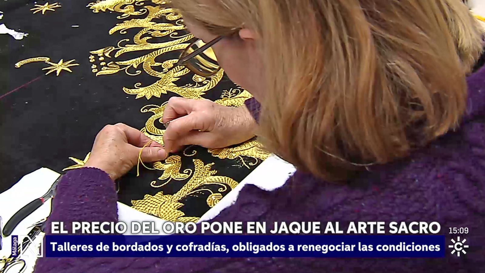 El precio del oro pone en jaque al arte sacro