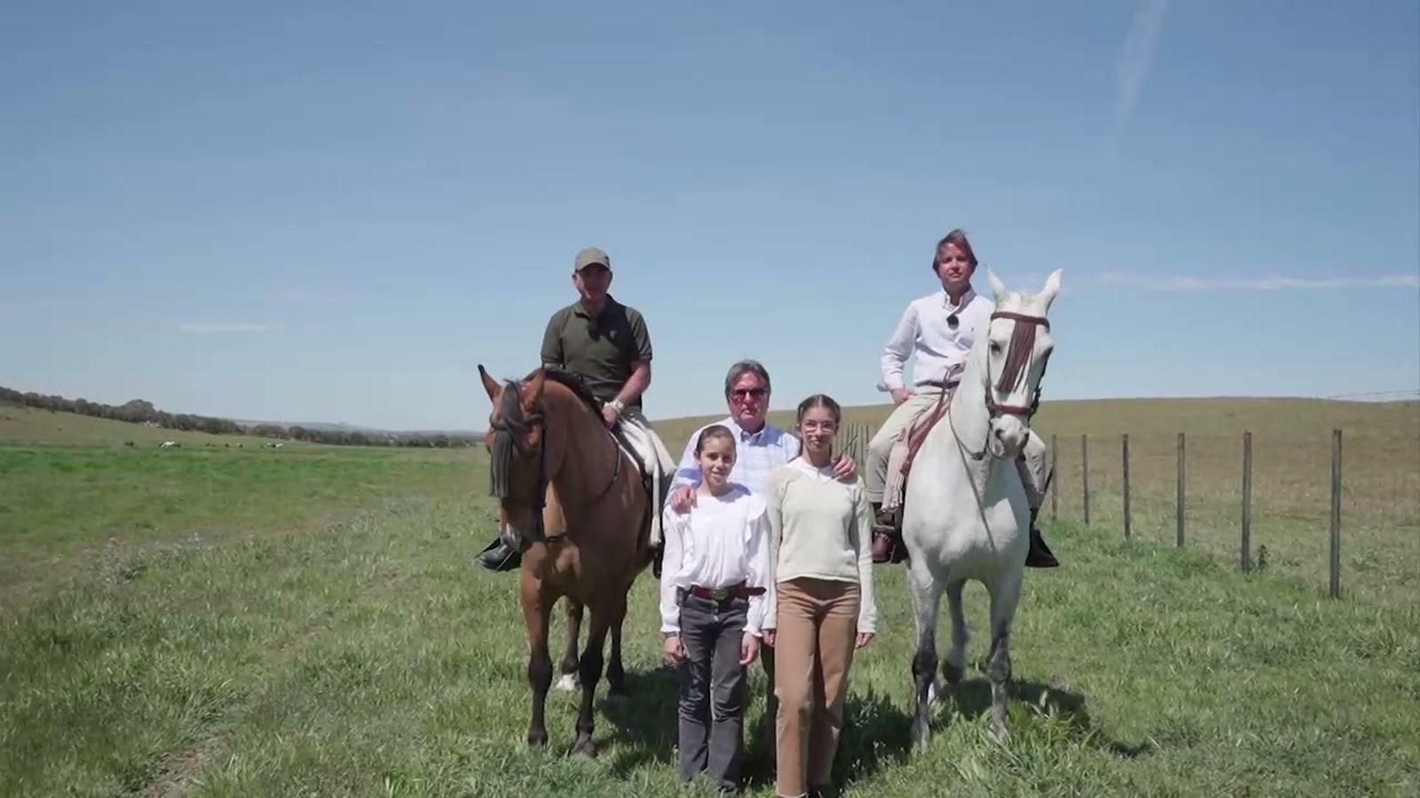 Los González Mendoza, una familia unida y con una misma pasión: criar caballos de pura raza española