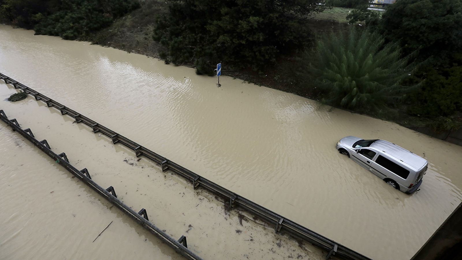 Inundación en Jerez