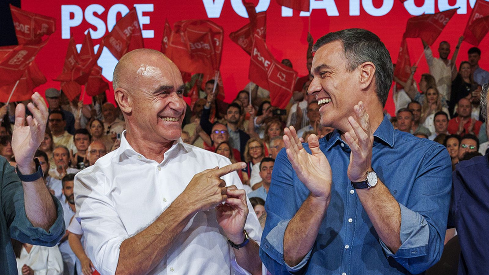 Sánchez respalda a Muñoz
