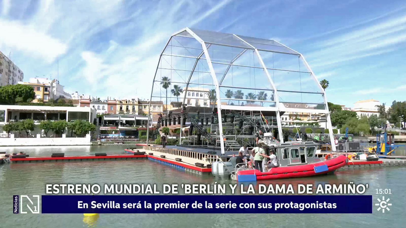 Netfilx elige Sevilla para presentar la nueva temporada de Berlín