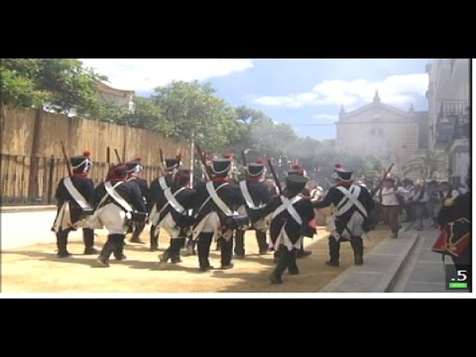 Algodonales recrea la batalla contra tropas de Napoleón el 2 de mayo de 1810