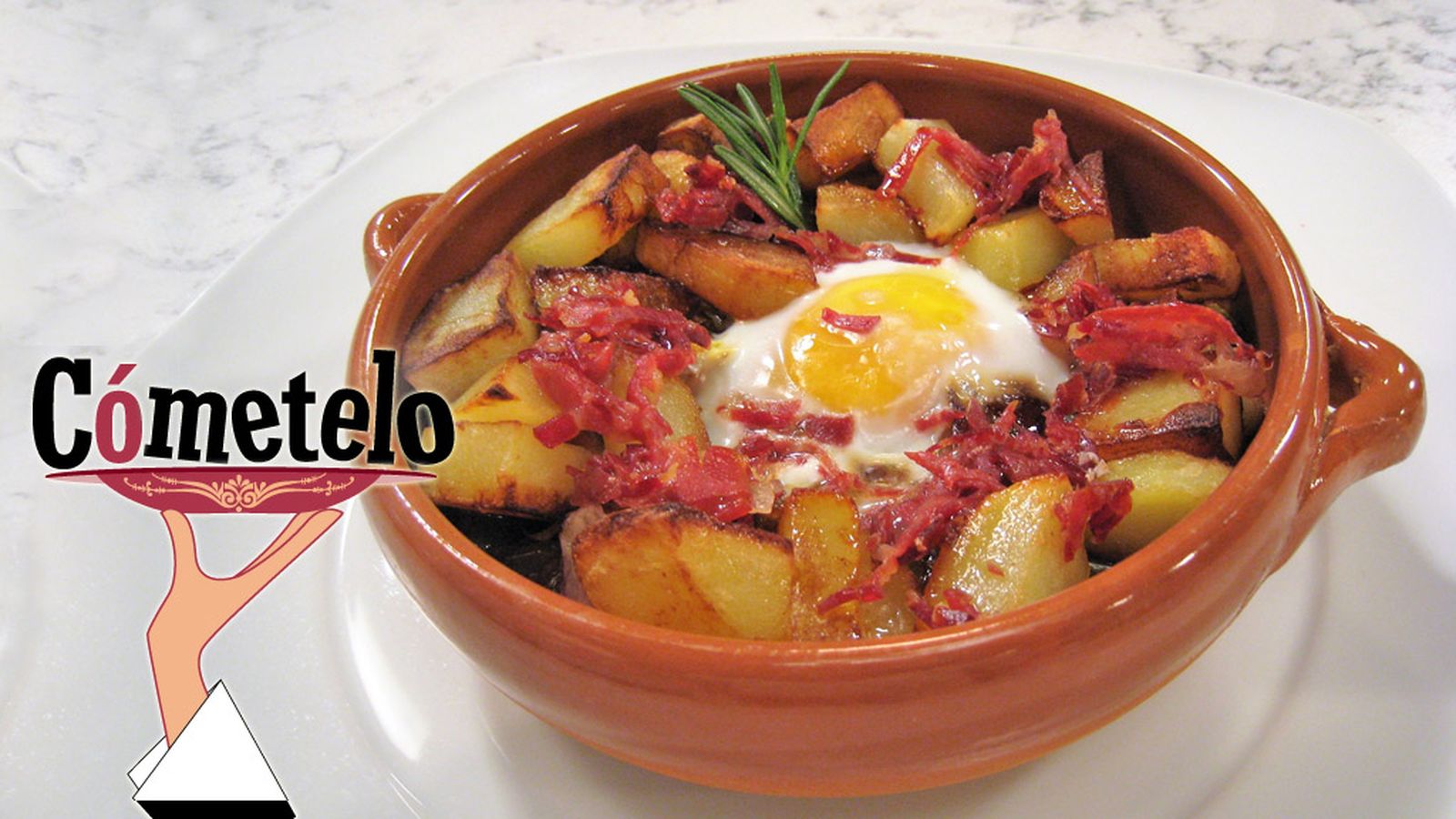 Cometelo promo Huevos rotos con sobrasada