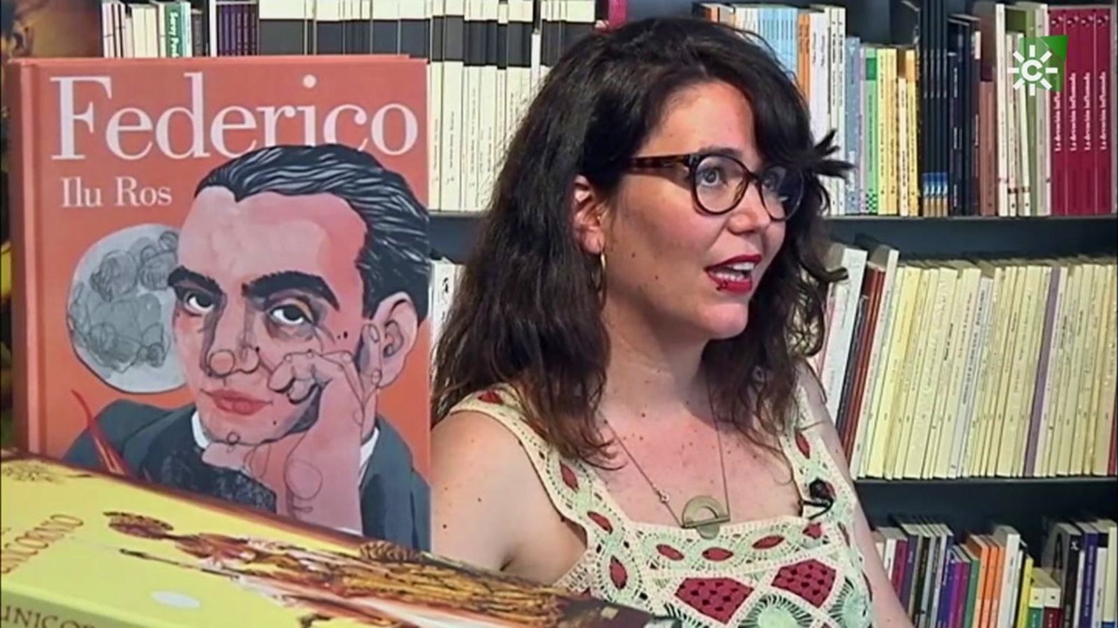 Lorca interpretado por los lápices de la ilustradora Ilu Ros