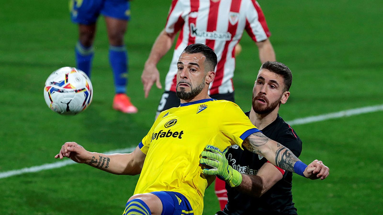 El Cádiz cae ante el Atlético Madrid
