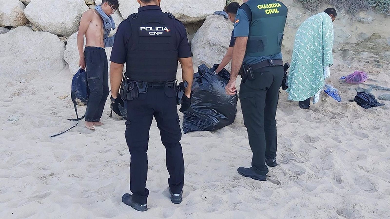 Migrantes en Conil