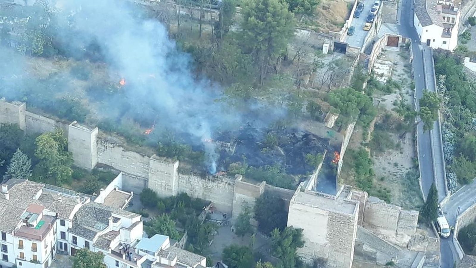 Incendio Albaicín Granada 1024