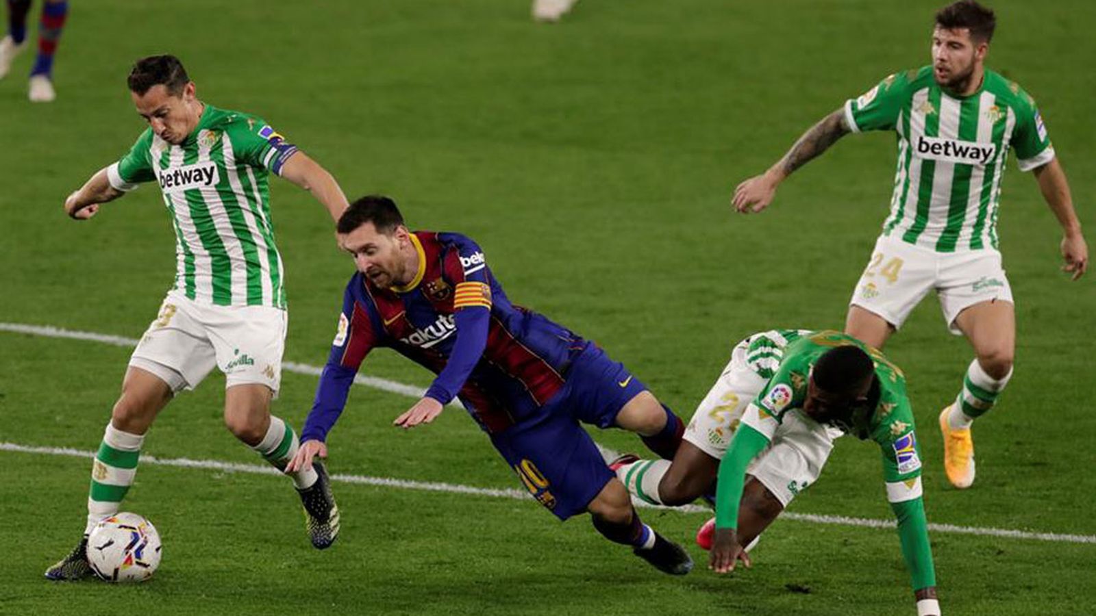 Messi en el Villamarín