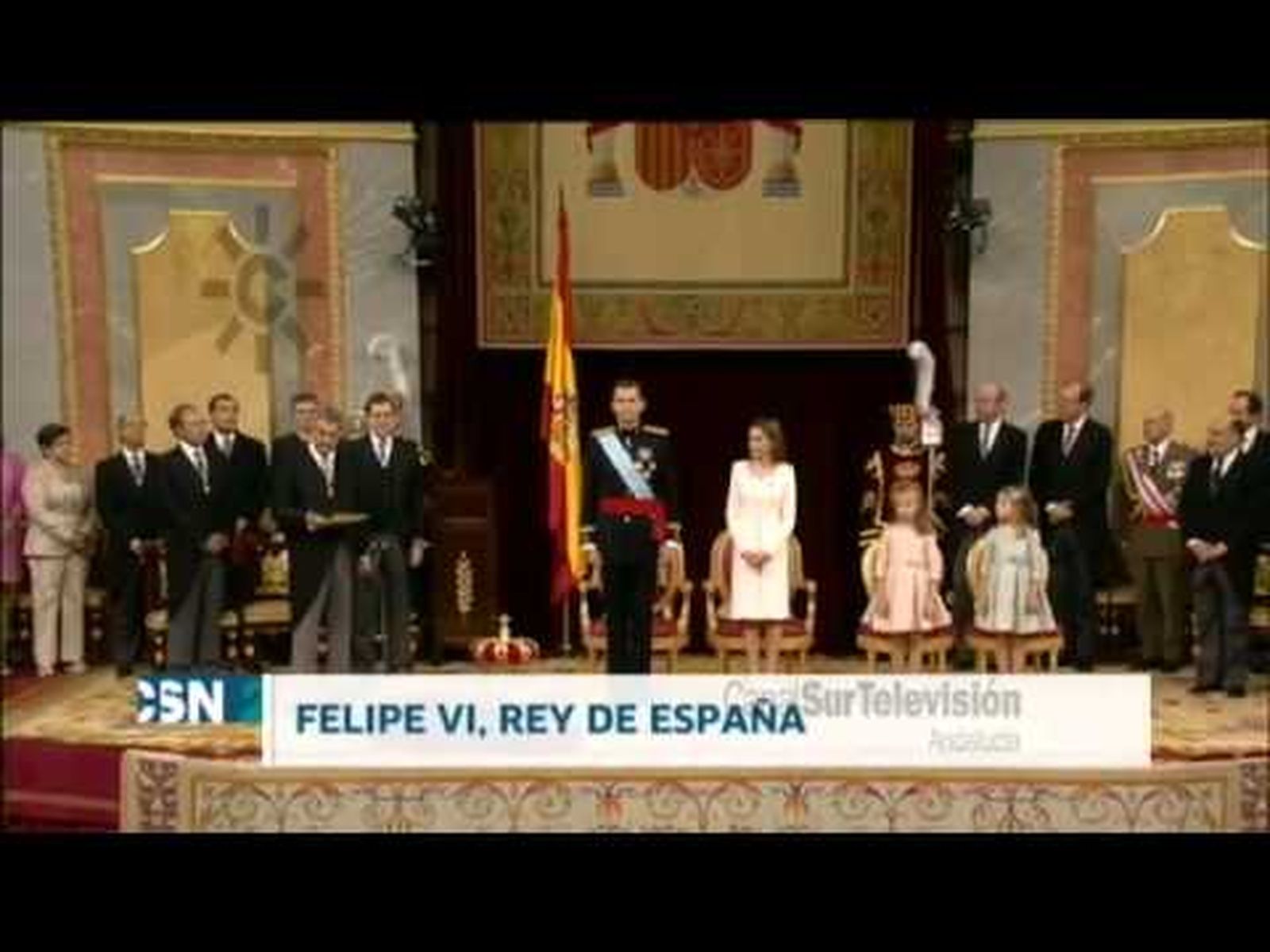 Proclamación de Felipe VI como Rey de España