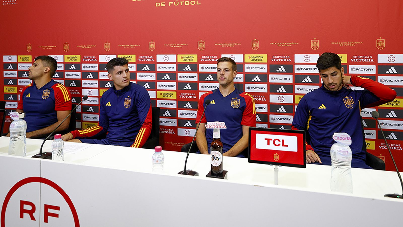 La selección contra Rubiales