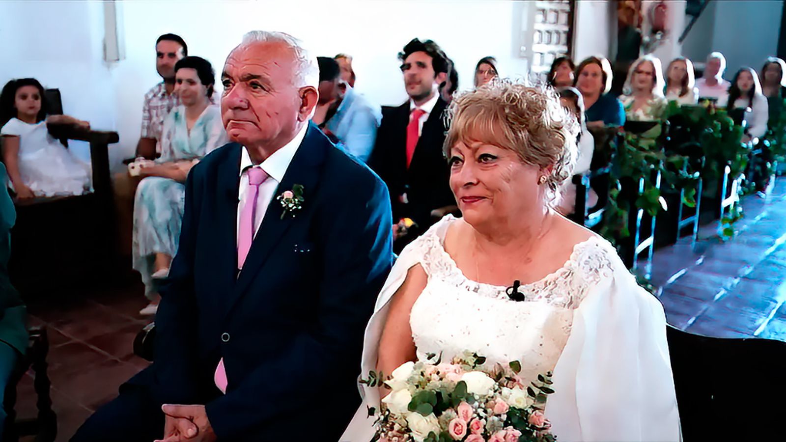 Fermina y Luis viven la boda que siempre soñaron