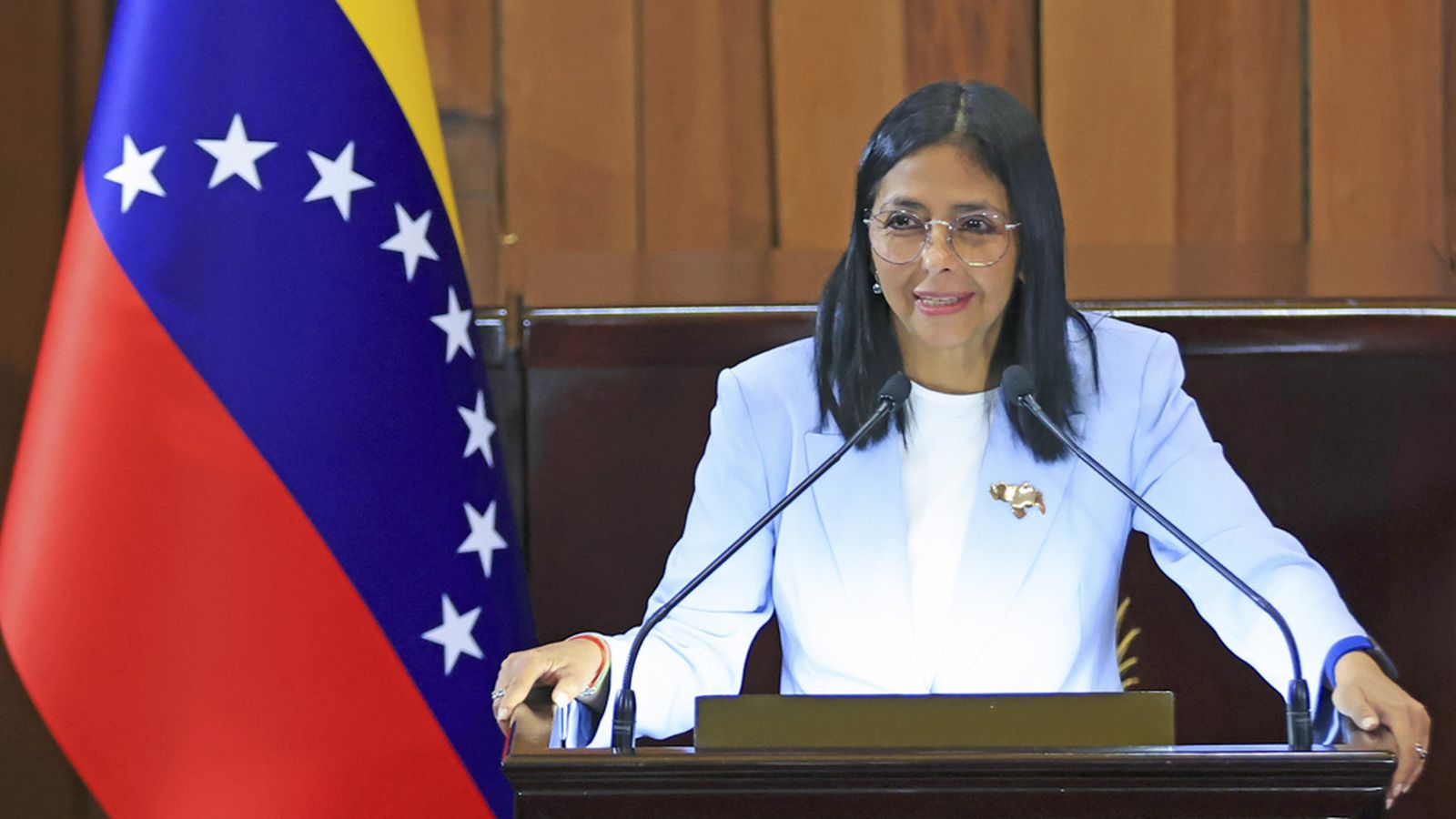 Delcy Rodríguez anuncia una amnistía general para los presos políticos de Venezuela