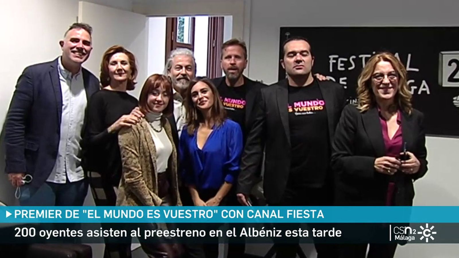 Preestreno de El mundo es vuestro de Los Compadres con Canal Fiesta Radio