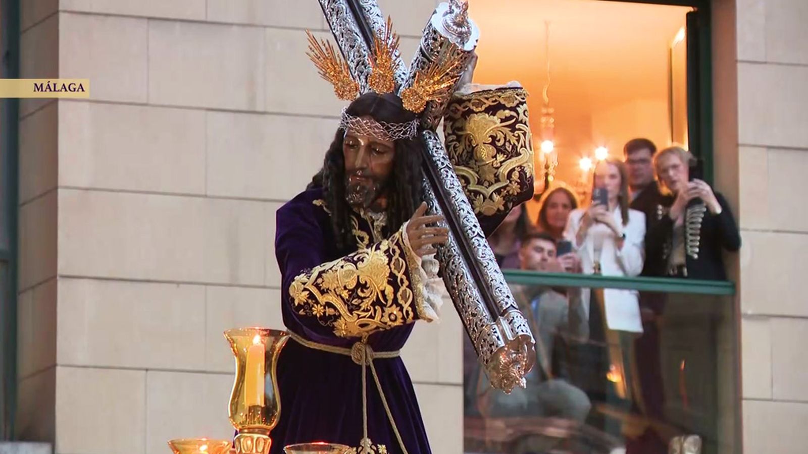 Asistimos a la la liberación del preso de Jesús el Rico