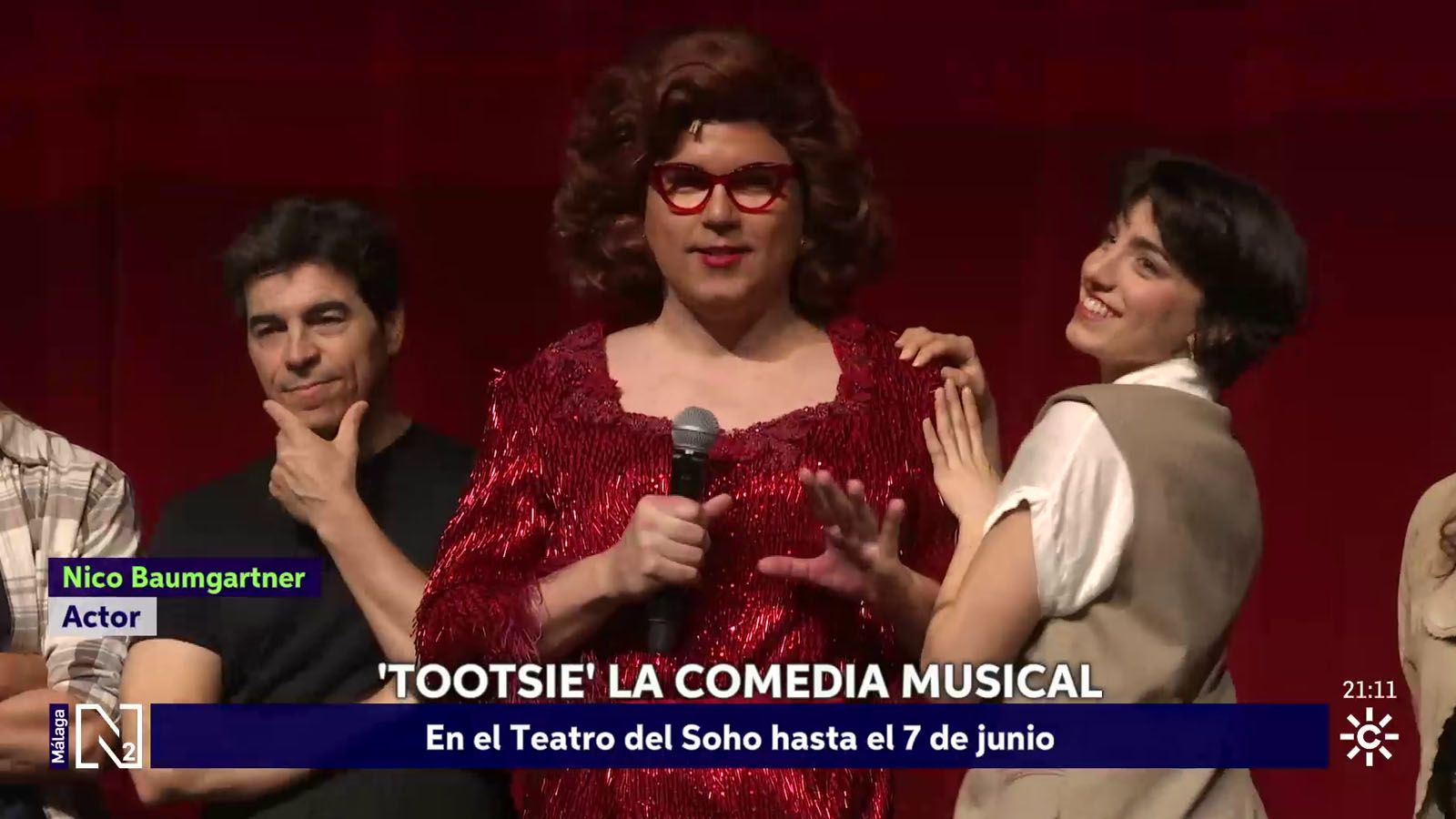 tosie llega al teatro del soho en Málaga