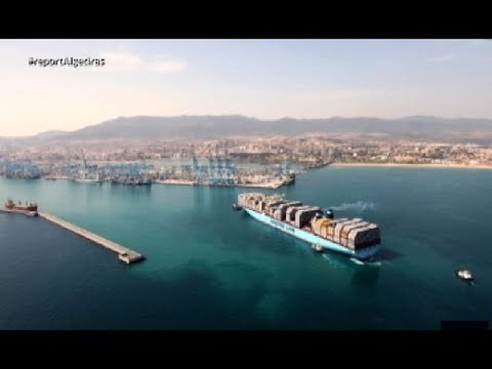 El puerto de Algeciras (Cádiz)