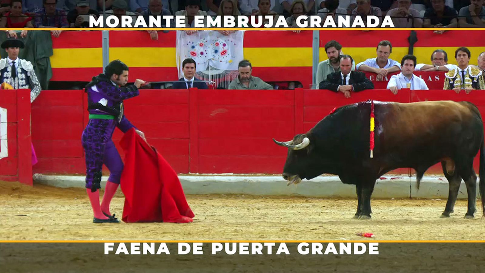 Morante de la Puebla ilumina la feria del Corpus en Granada