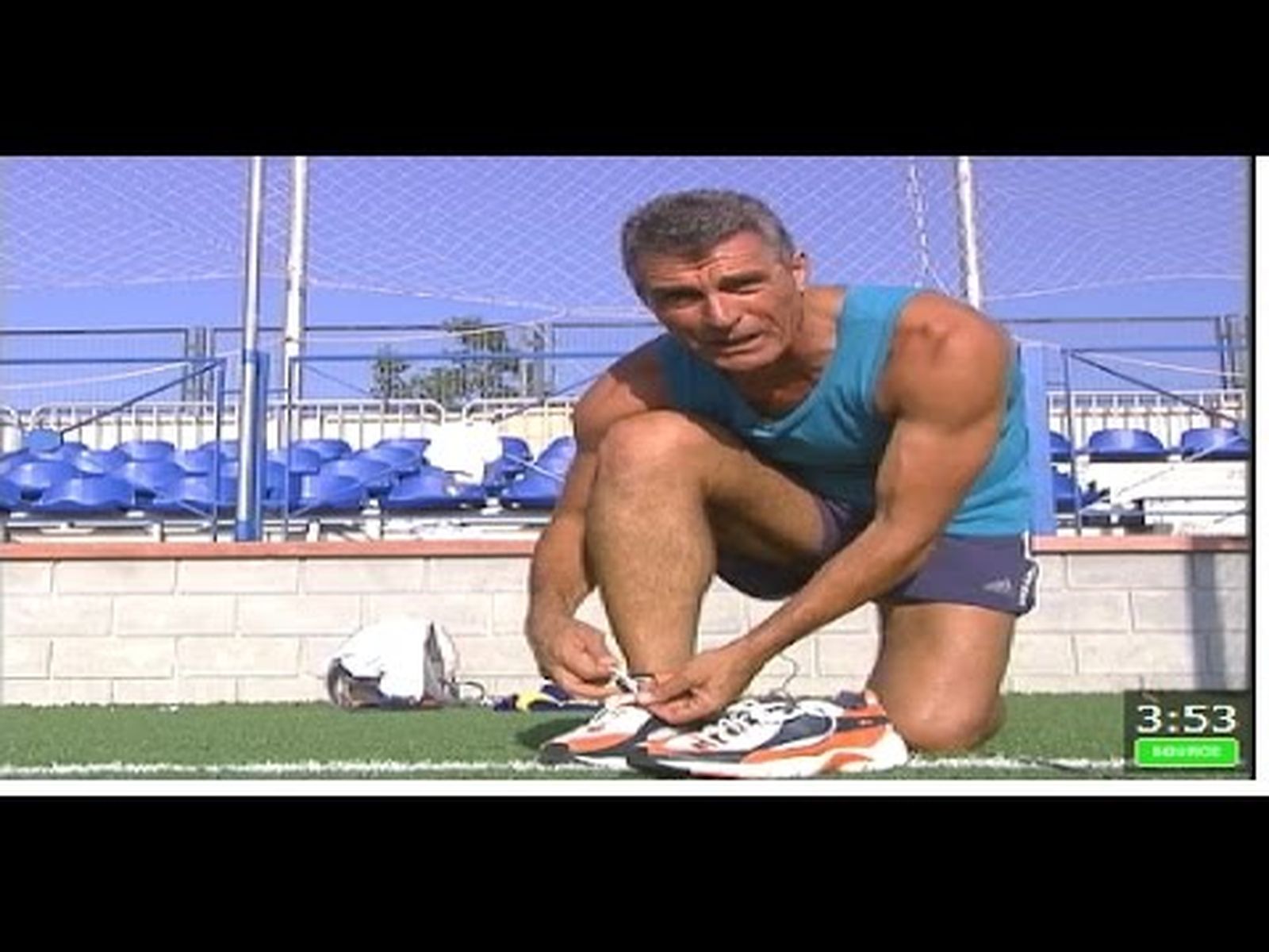 Manuel Sarriá, humorista y deportista andaluz