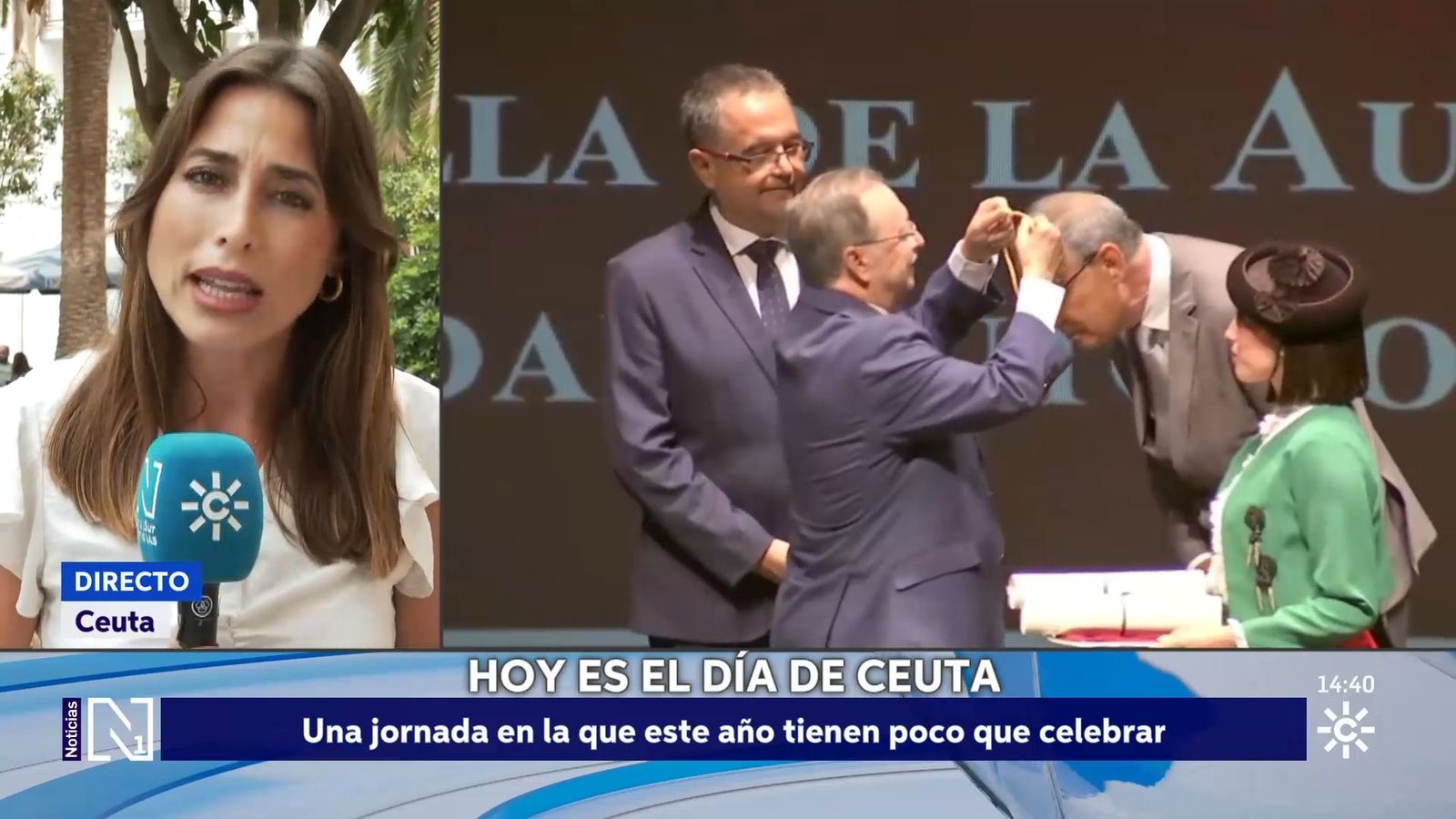 Vivas preside los actos de celebración del Día de Ceuta