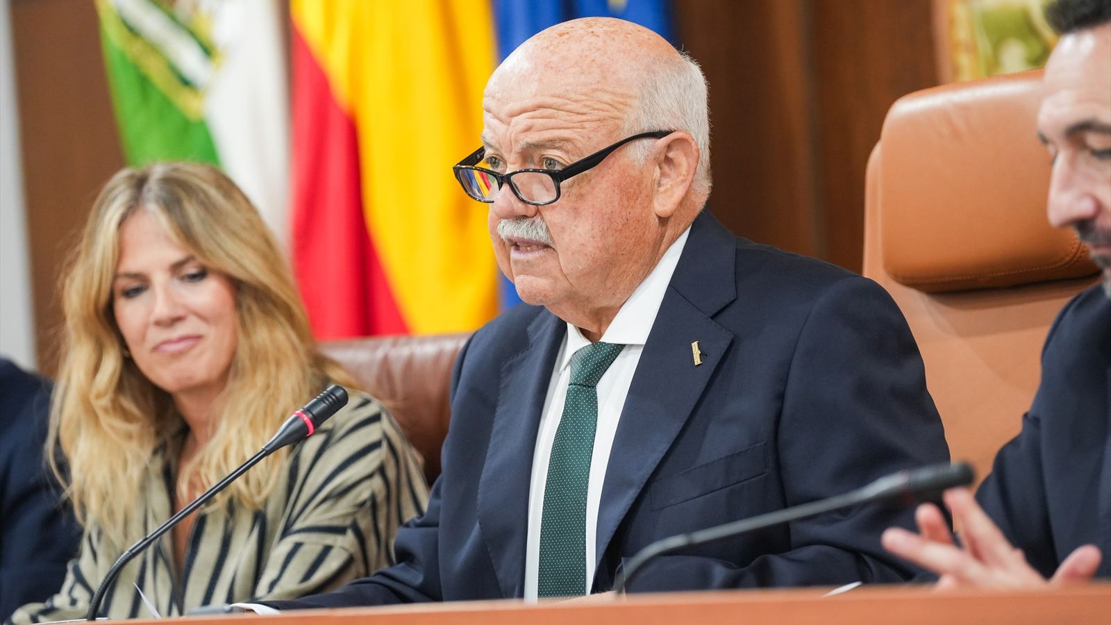 Jesús Aguirre, presidente del Parlamento