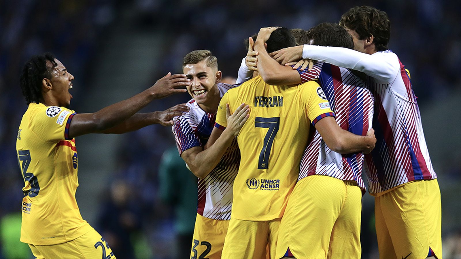 FOTO OPORTO BARCELONA CHAMPION