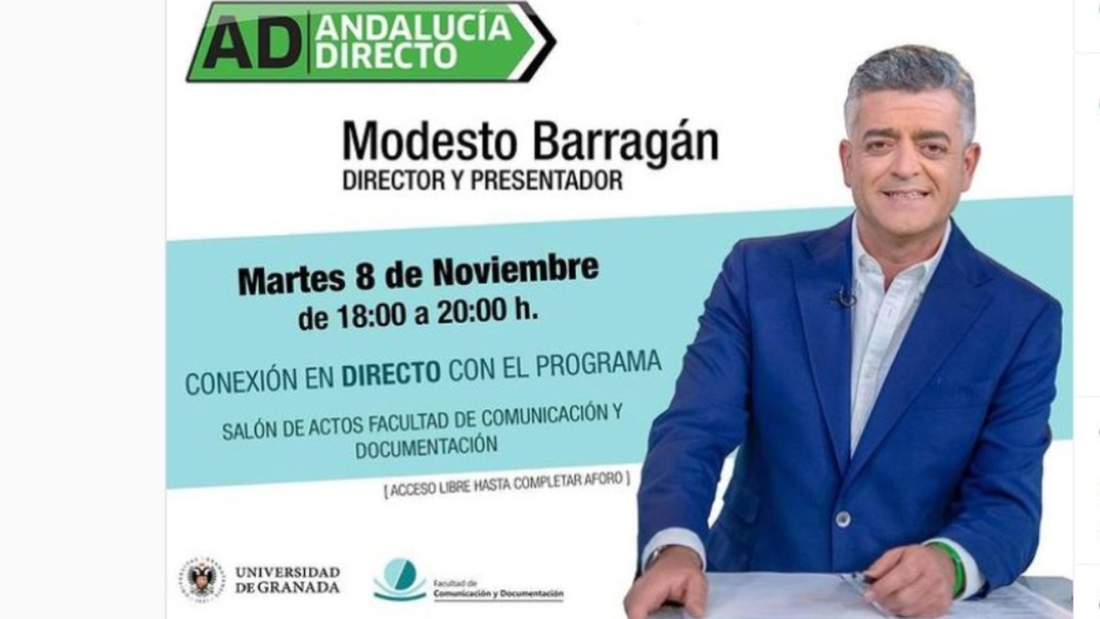 AD en la Facultad de Comunicación de la UGR