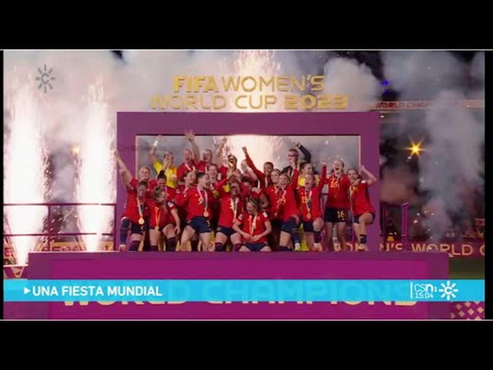 Fútbol femenino: España campeona del mundo en el Mundial de Fútbol femenino de Australia 2023
