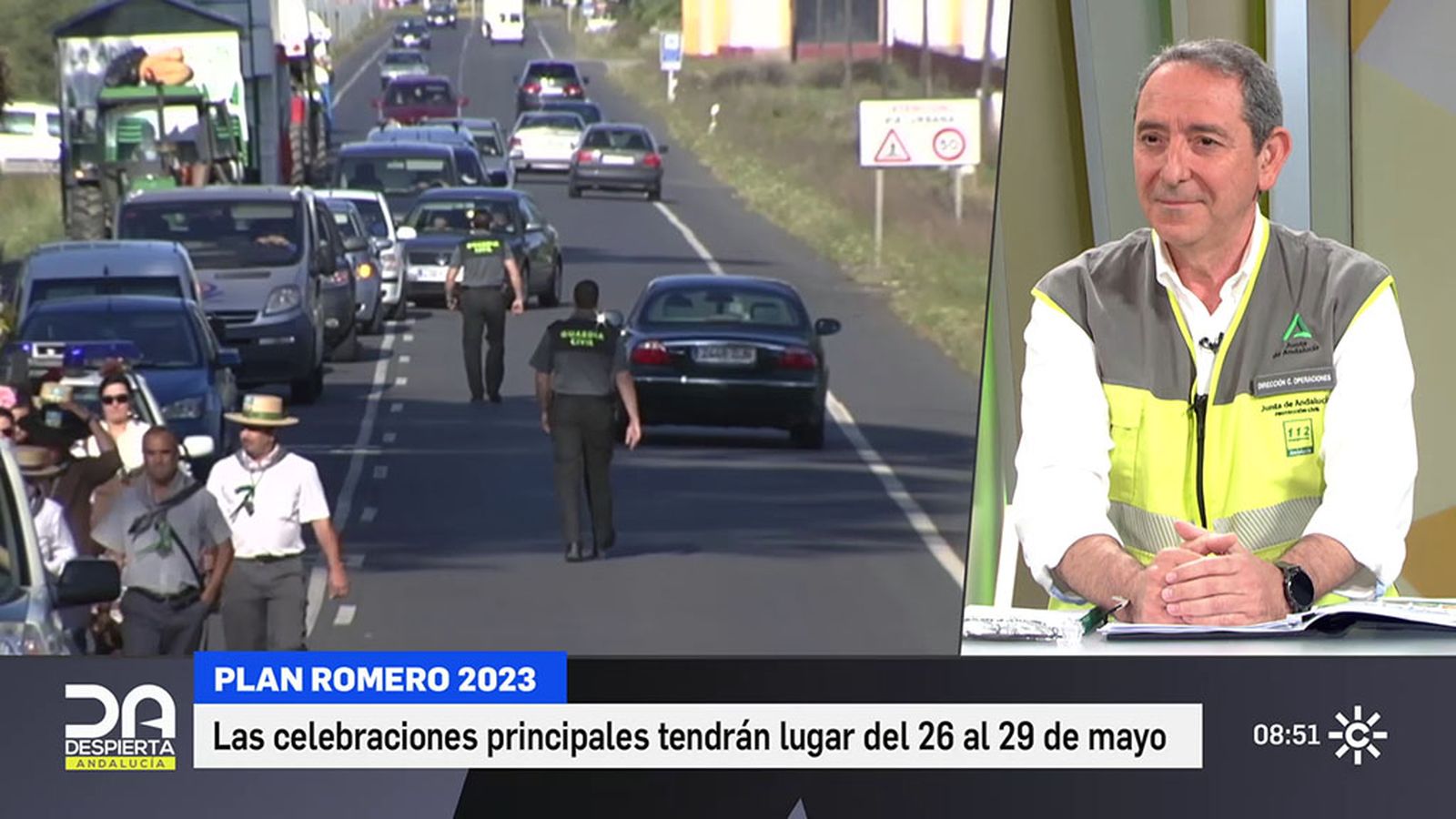 Entrevista a Juan Ramón Rodríguez, Subdirector de Emergencias y Protección Civil por el Plan Romero