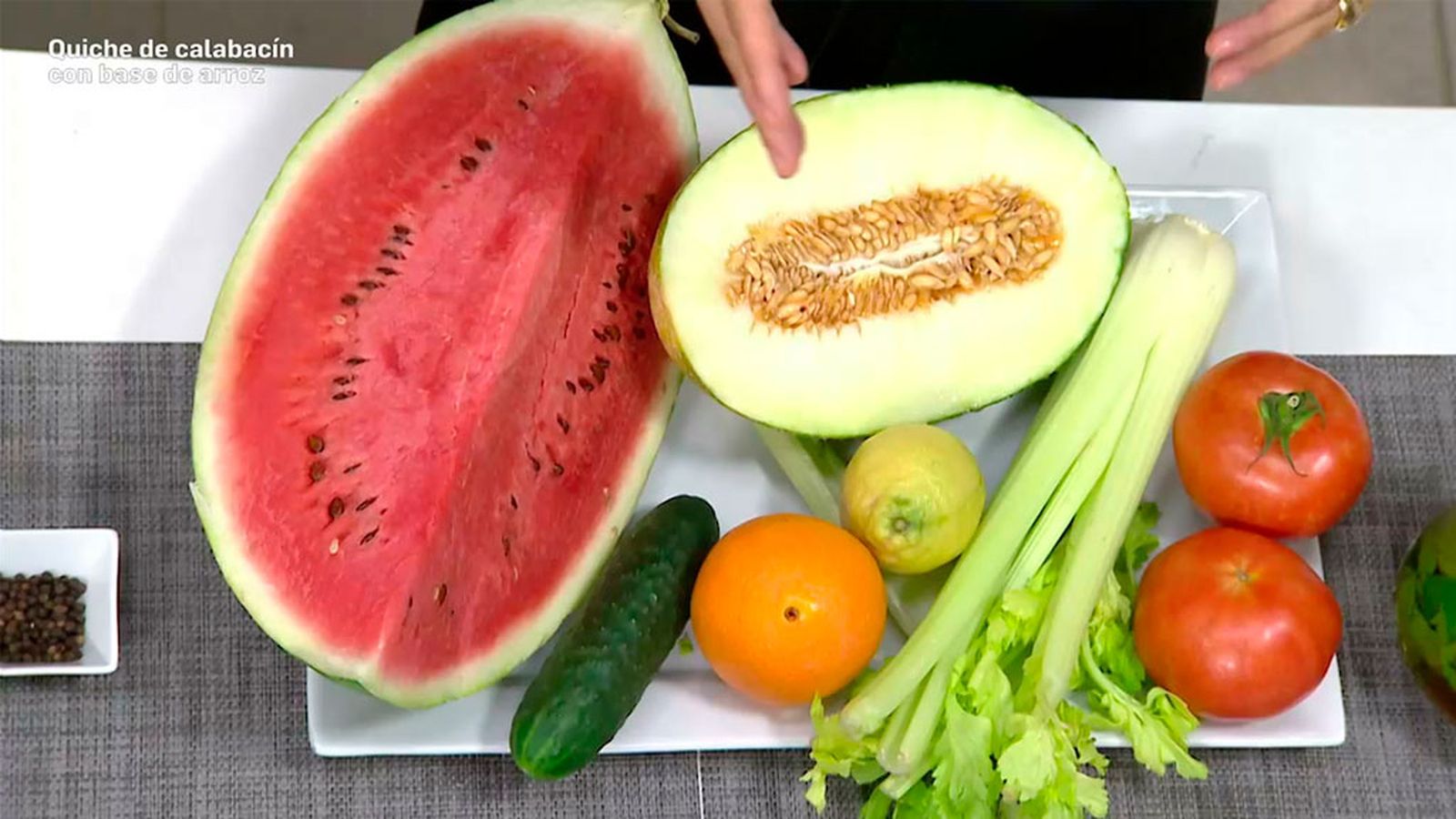 Comida de verano para combatir el calor