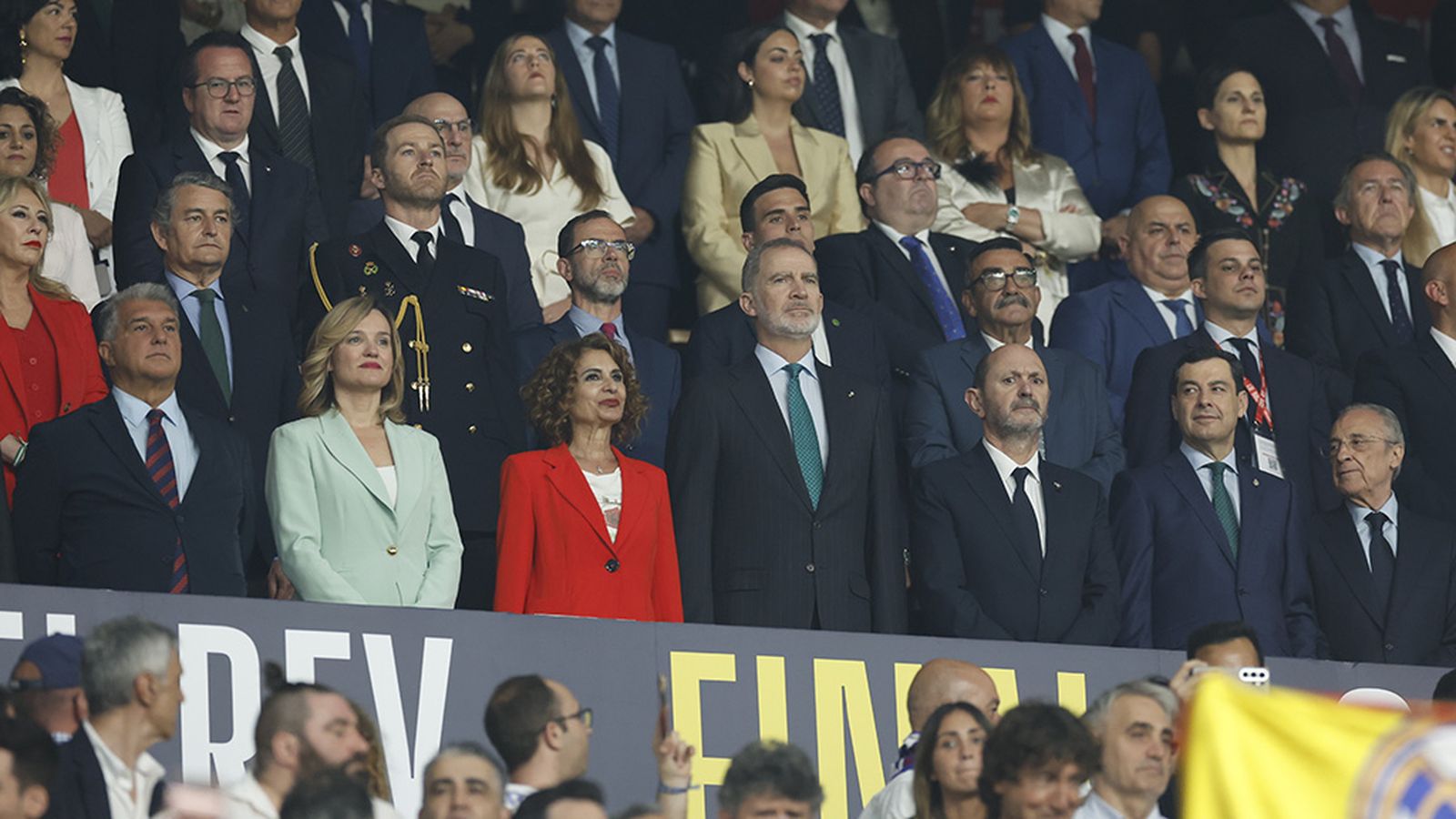 Palco de la final de la Copa del Rey